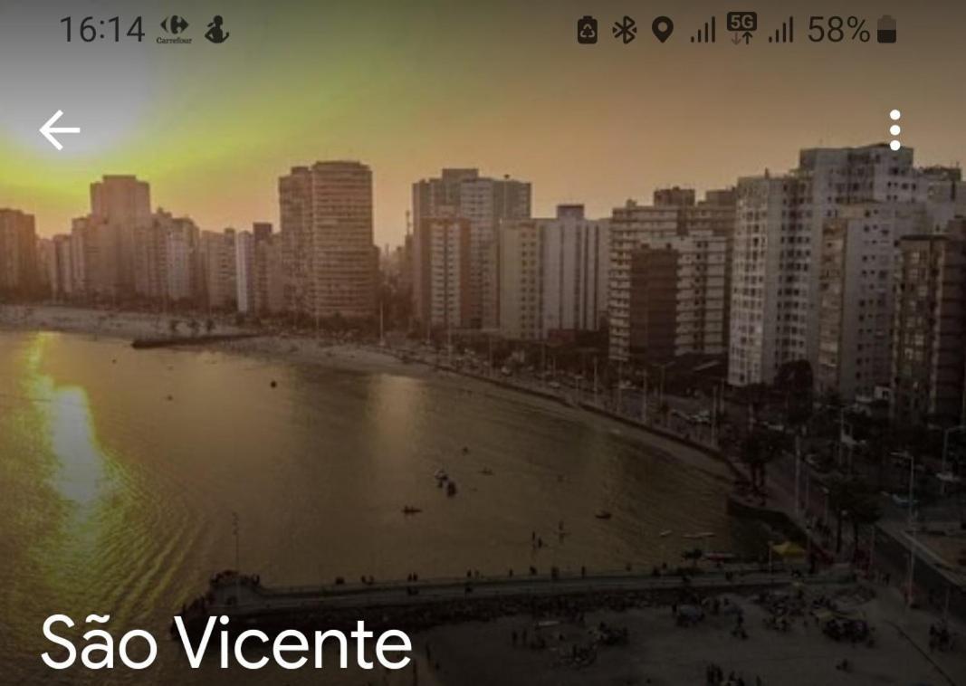 Apartamento Completo Em Sao Vicente Сан-Висенти Экстерьер фото